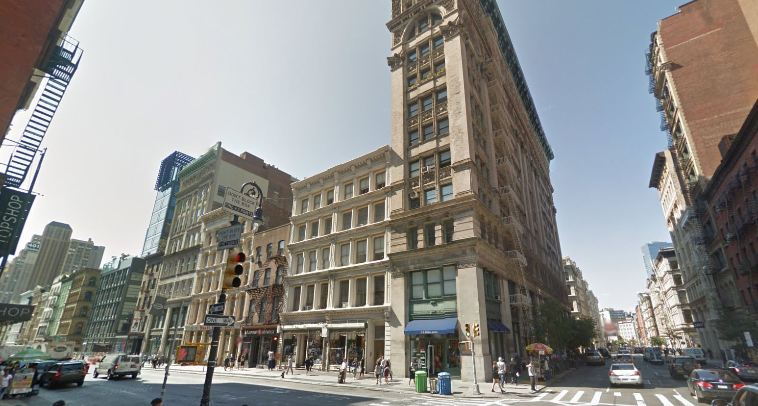 485 Broadway today, as per Google Street View.