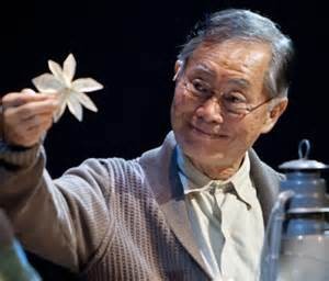 George Takei stars in musical Allegiance. on Broadway